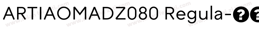 ARTIAOMADZ080 Regula字体转换